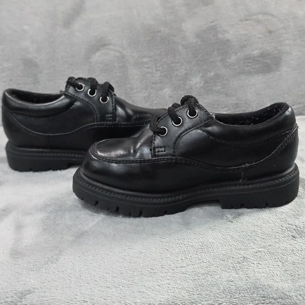 Young Classics Dress Boots Toddler Size US‎ 5.5W Black Faux Leather